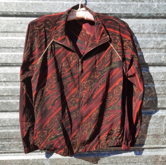 VINTAGE Silky Teddi Windbreaker Jacket - Picture 3 of 10